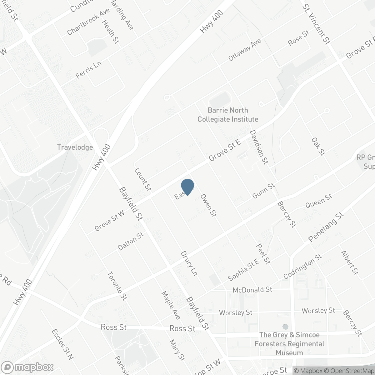 4 EAST STREET, Barrie, Ontario L4M 2N4